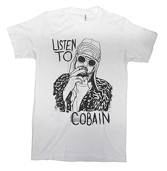 Amazon | [マンブルズ] Kurt Cobain カートコバーン Tシャツ
